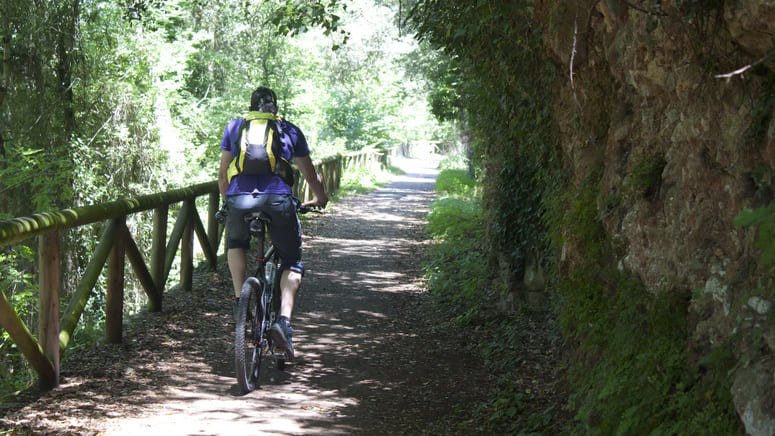 excursion bicicleta senda oso