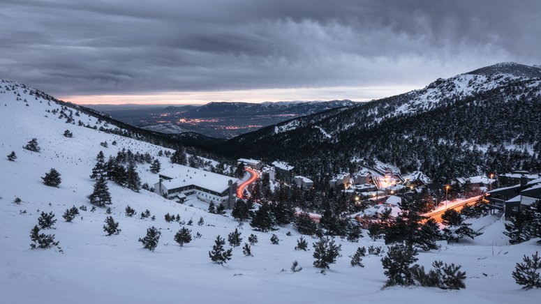 raquetas nieve navacerrada madrid