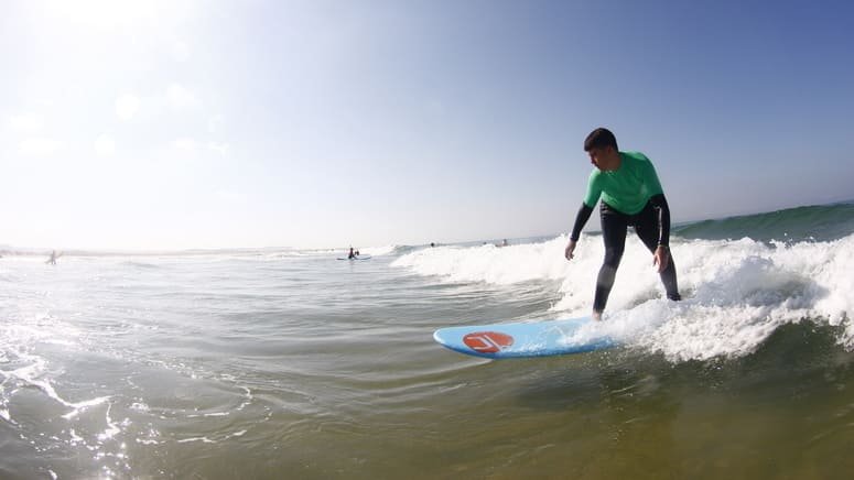 Curso cinco dĂas surf Conil
