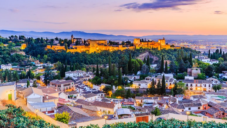 visita guiada granada noche