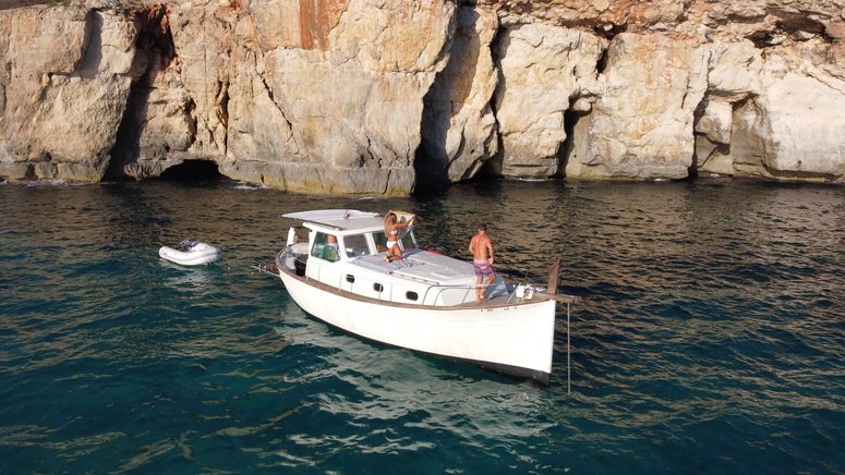 ruta exclusiva barco cala galdana