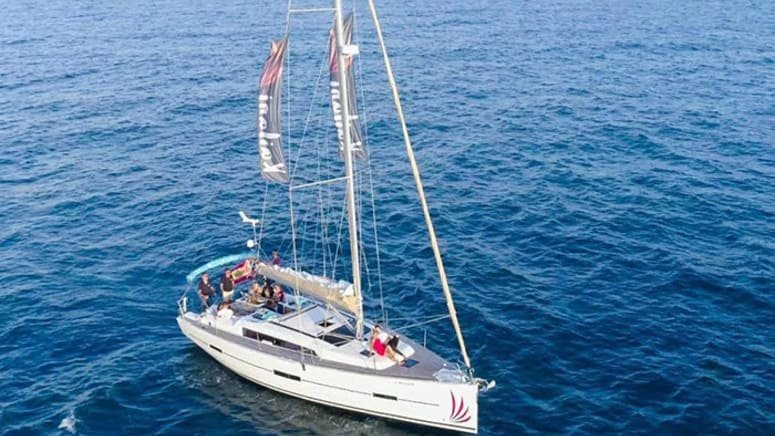 Excursión barco vela lujo costa adeje