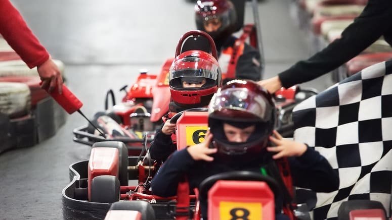 A toda velocidad Karting Club Tenerife