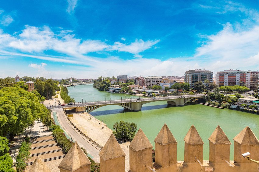 Kayak por río Guadalquivir