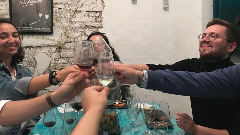 Cata vinos Córdoba taller venencia