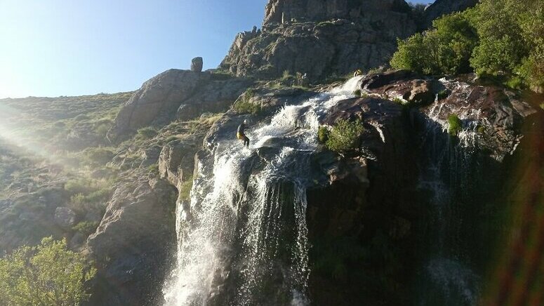 Barranquismo Somosierra desde Madrid