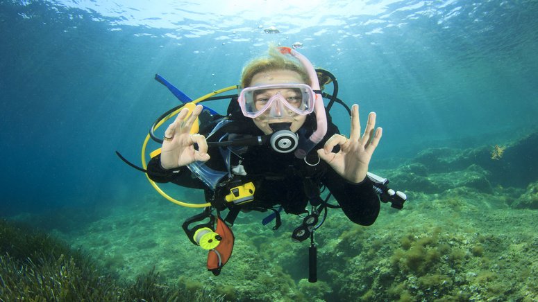 bautismo buceo menorca