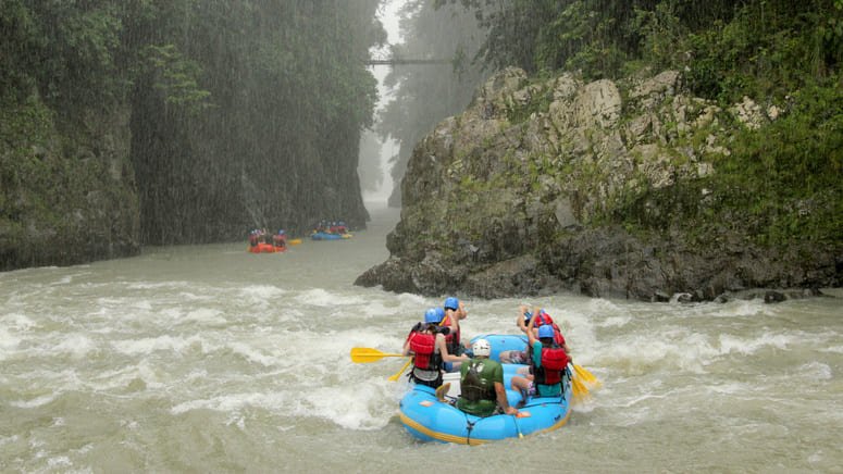 Rafting río Tenorio Aguas Blancas
