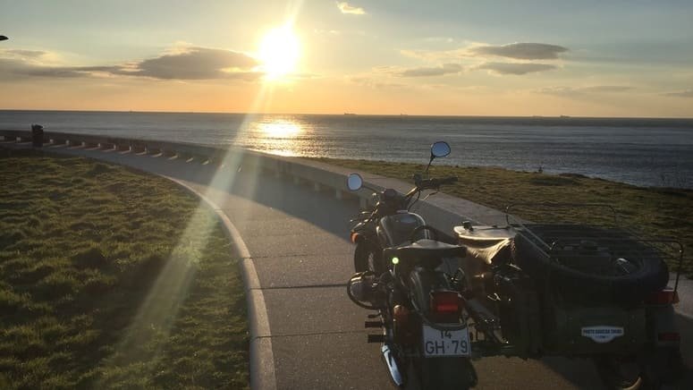 Tour privado sidecar atardecer