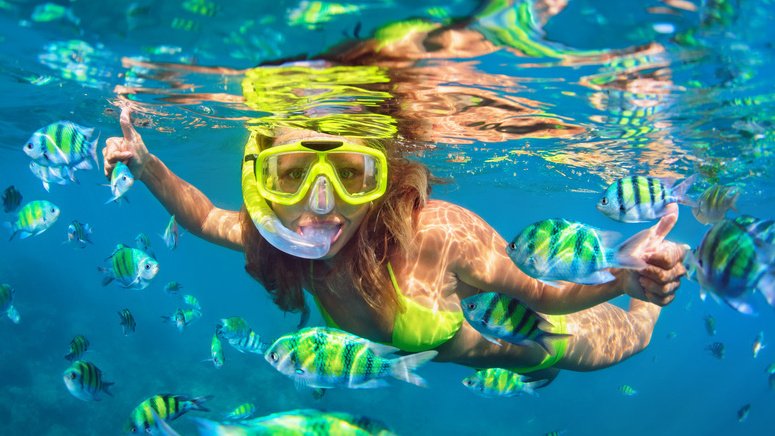 Snorkel rafting Huatulco