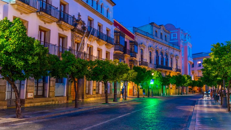 free tour noche jerez frontera