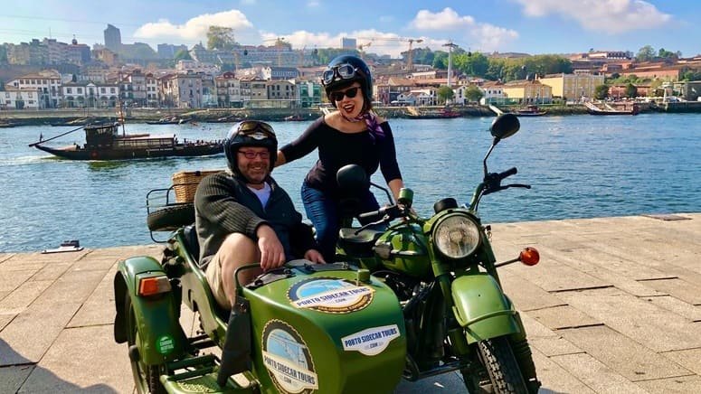 Tour privado sidecar Oporto