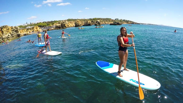 Excursión paddle surf Albufeira