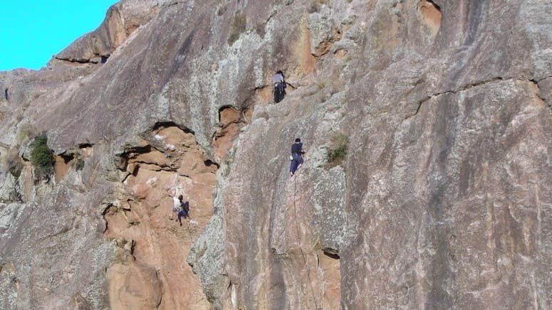 Escalada El Salto Mendoza