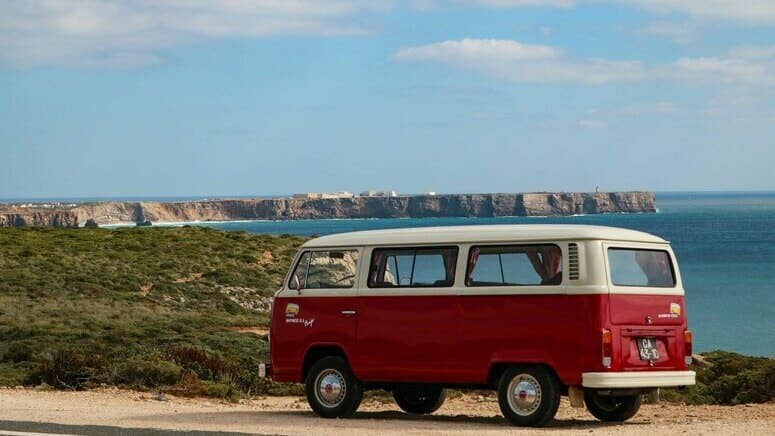 excursion algarve furgoneta vintage