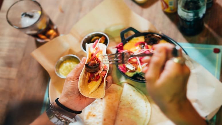 Ruta de tacos en Huatulco