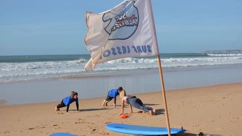 Clase surf Albufeira