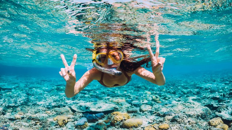 snorkel menorca