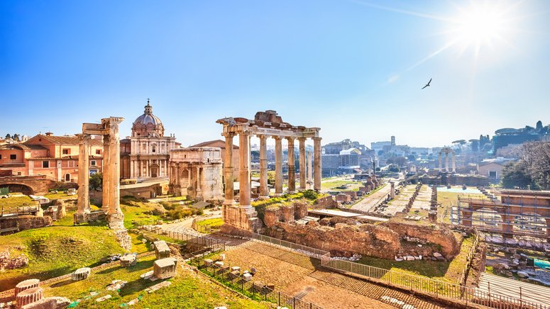 tour coliseo foro romano palatino audioguia