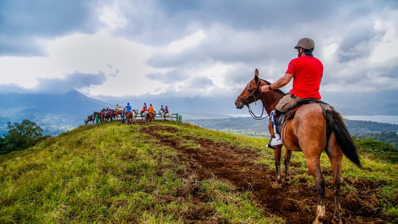 Ruta caballo Volcán Arenal