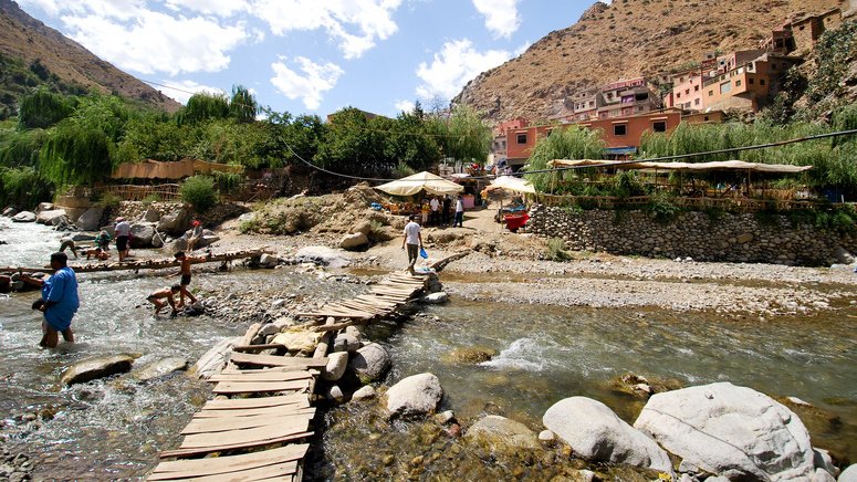 Excursión al valle de Ourika y Setti Fatma desde Marrakech
