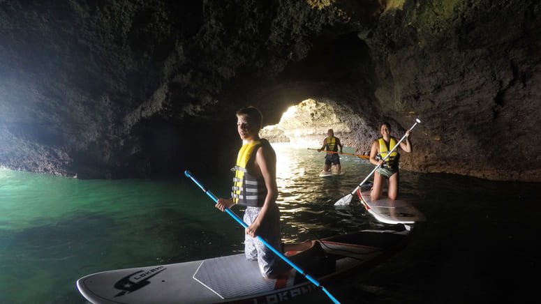Tour privado paddle surf cuevas Benagil
