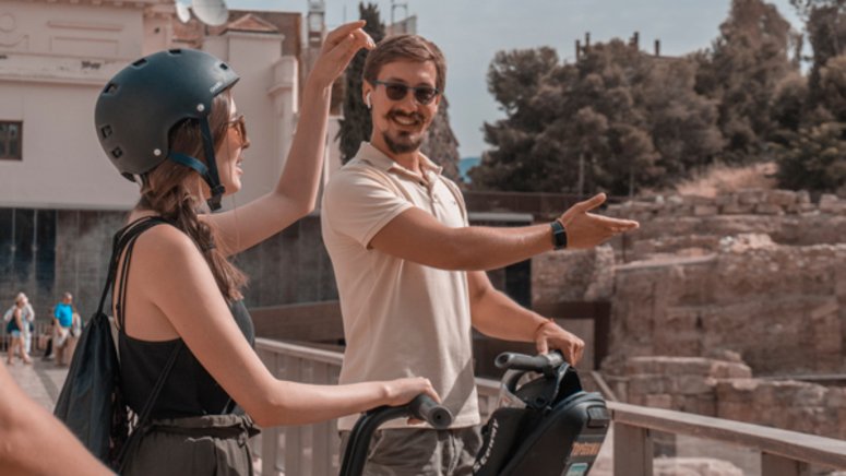 Tour panorámico segway por Málaga