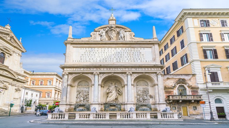 tour fuentes angeles roma