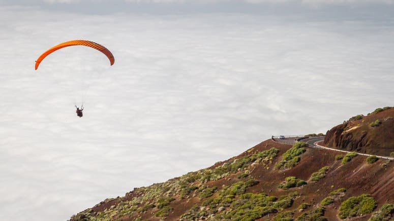 Salto parapente Tenerife