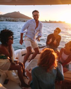 Visita guiada atardecer barco cabo San Lucas