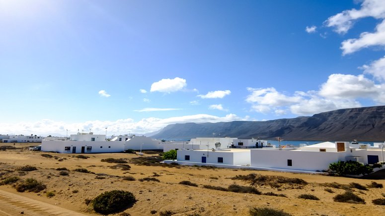 catamarán graciosa lanzarote comida