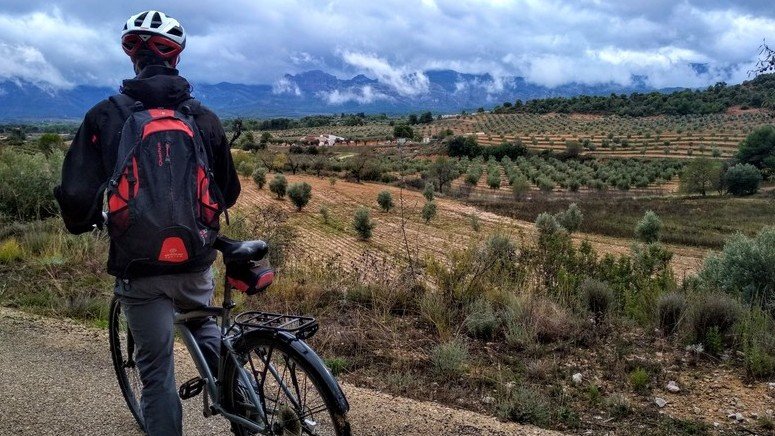 Excursión en bicicleta intensidad baja