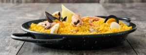 Aprende cocinar paella salmorejo