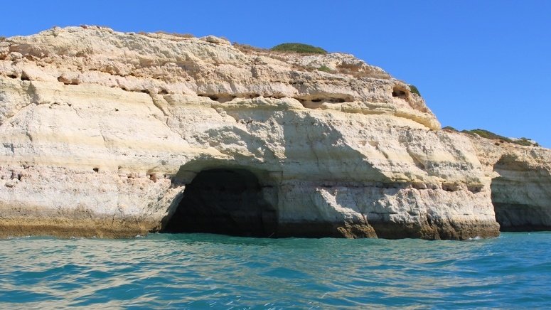 Snorkel, cuevas playas escondidas Ferragudo