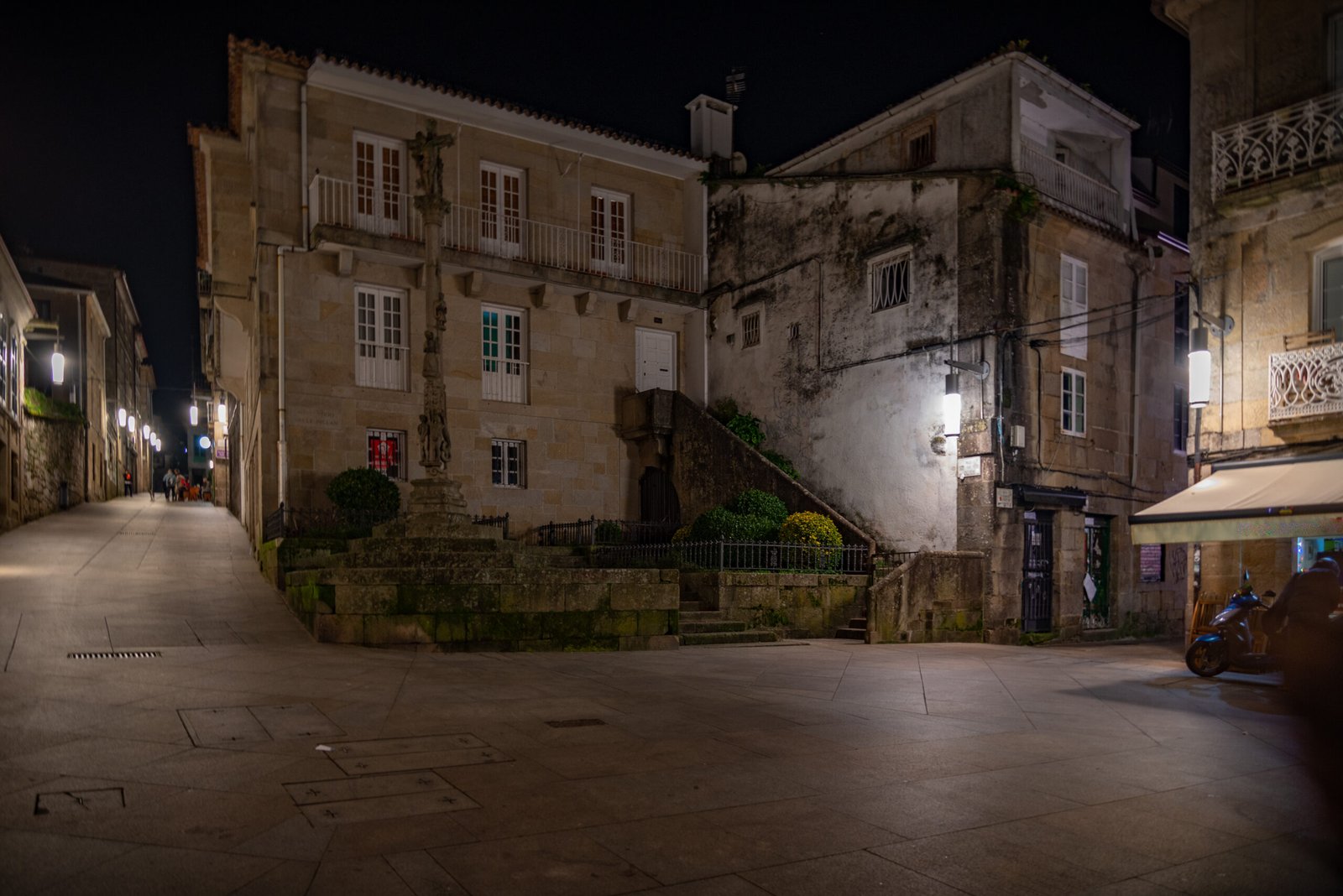 free tour nocturno pontevedra