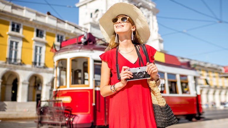 Bus turístico pase 24 horas ¡Descubre Lisboa ruta azul!
