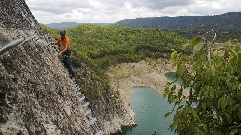 recorre via ferrata sacedon