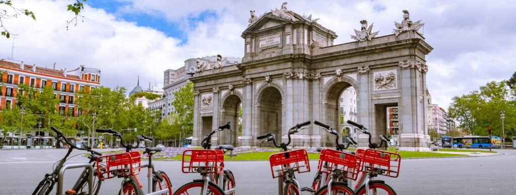 Paseo privado en bicicleta por Madrid