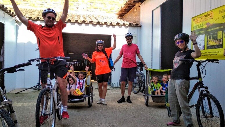 Excursión en bicicleta intensidad baja