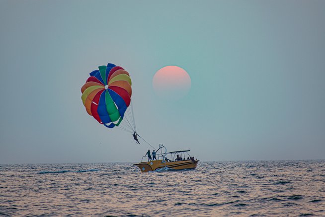 Vuelo en parasailing durante 15 minutos