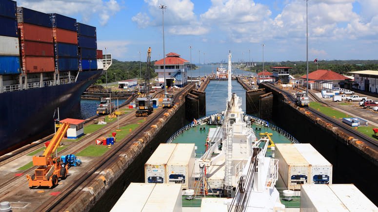 Recorrido parcial canal Panamá