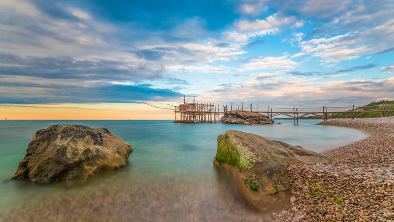 paseo privado barco costa trabocchi lido riccio