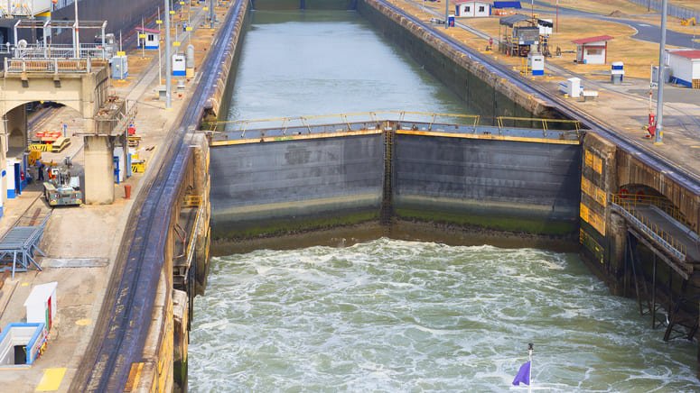 Recorrido parcial canal Panamá