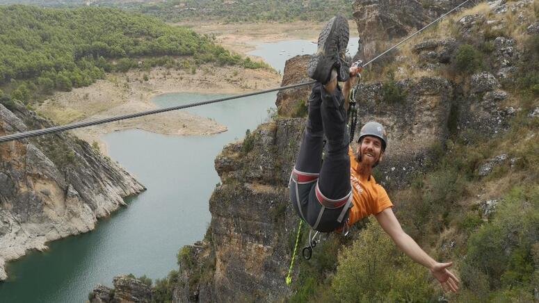 recorre via ferrata sacedon