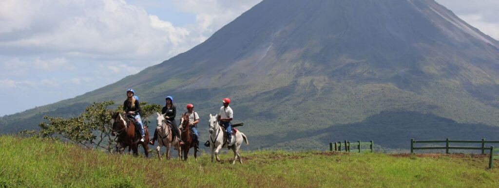 Ruta caballo Volcán Arenal