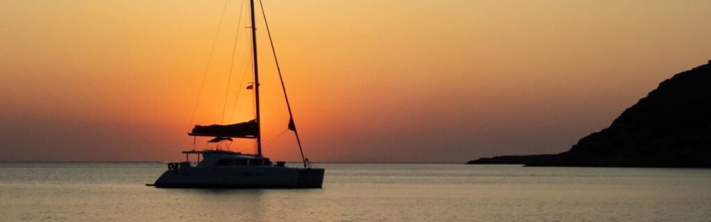 Ruta Catamarán atardecer