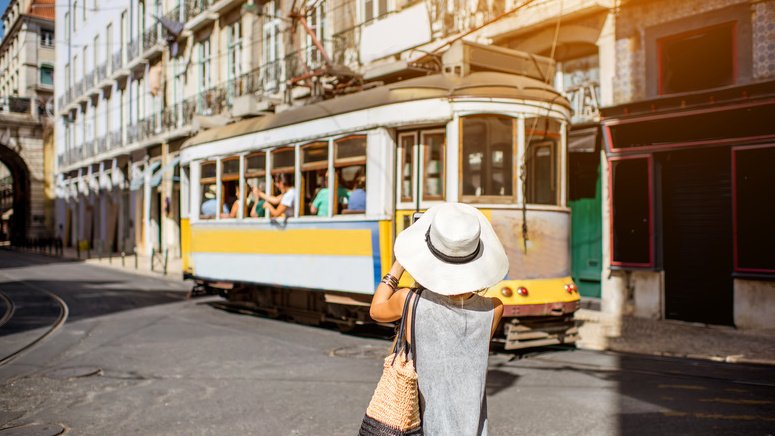 Bus turístico pase 24 horas ¡Descubre Lisboa ruta azul!