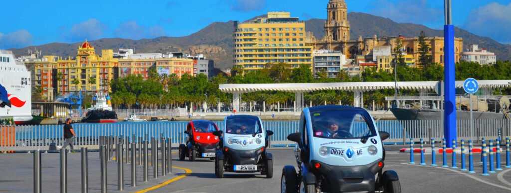 Tour privado coche eléctrico Málaga