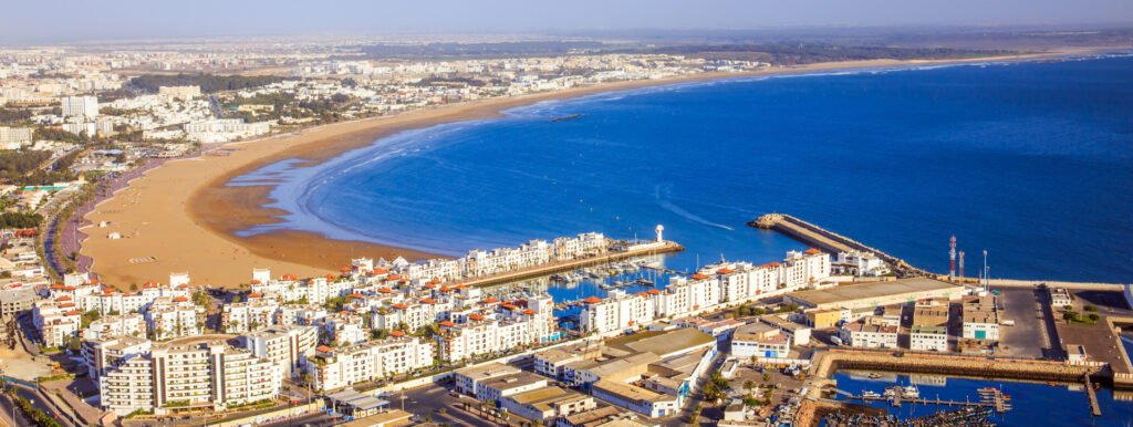 Paseo barco comida típica Agadir