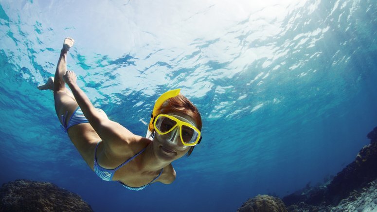 Snorkel, cuevas playas escondidas Ferragudo